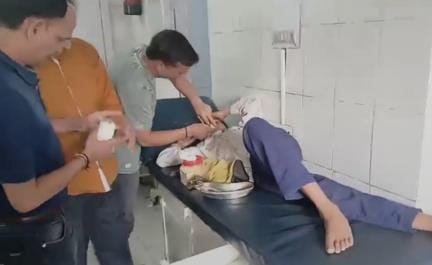 School Boy Injured