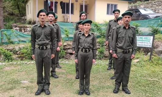 13 forest friends took training