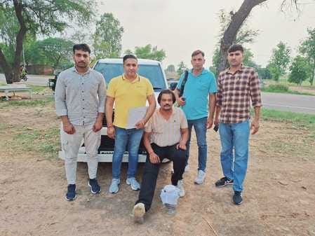 Two arrested with country-made pistol