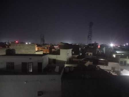 The siren sounded at 7:50 pm, most of the city including 14 thousand street lights remained blacked out