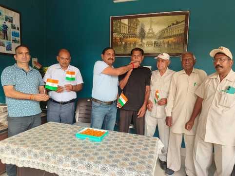 Retired soldiers shared happiness on Operation Sindoor