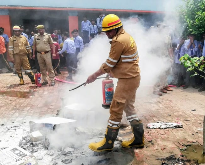 Mock drill: Information given about rescue during disaster