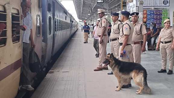 Security of railway station increased after air strike