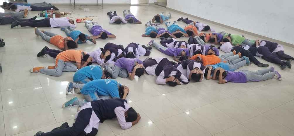 Mock drill: The practice may be fake, but the emotion is absolutely real...