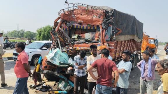 DCM rammed into a parked dumper, driver and operator died