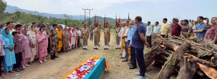 Jawan's funeral held with state honours