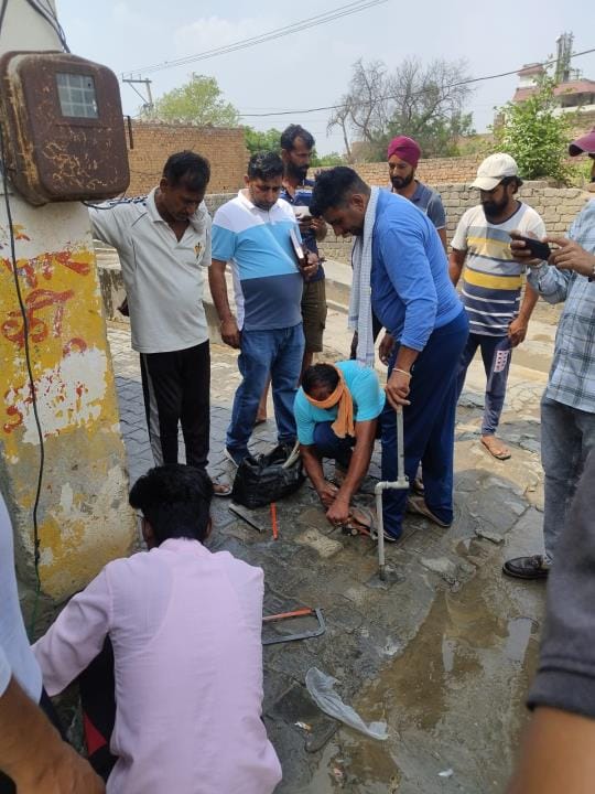 Public health department cuts 18 illegal water connections