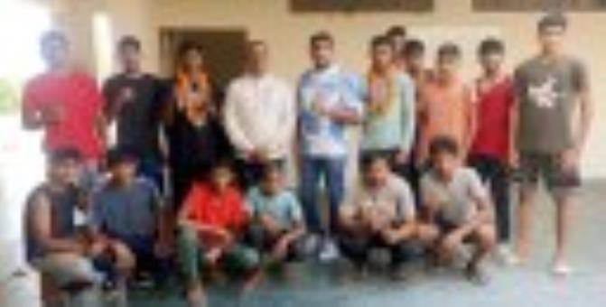 Luv won gold and Aman won silver in the 68th school national competition