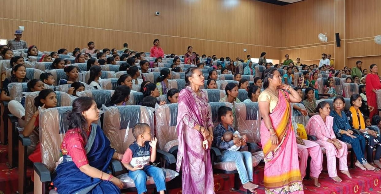 200 Tharu women got training in sewing and electrician