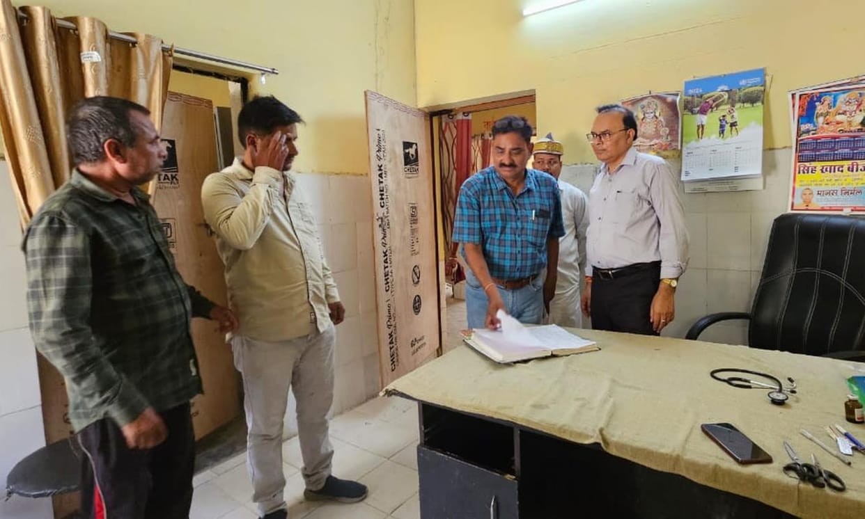 Salary of five including in-charge medical officer stopped