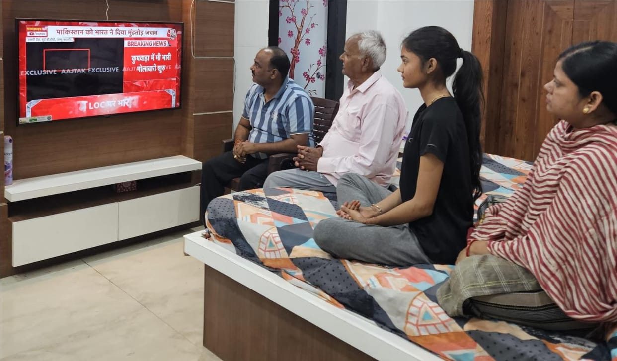 People kept watching the destruction of Pakistani fighter planes and drones on TV