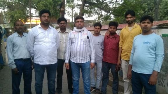 The lineman who went to install the meter was beaten up