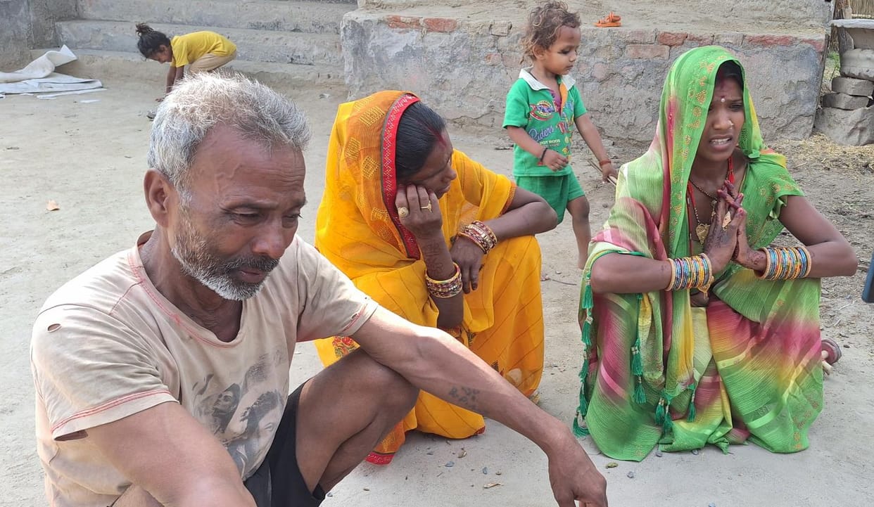 Brother and sister who went to drink water from RO plant got burnt due to electric shock