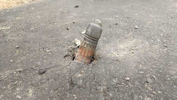 Missile fragment found in Indora, atmosphere of panic