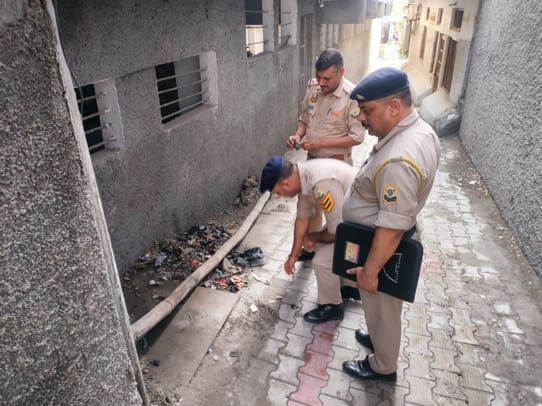 Police investigation begins in the case of burnt notes