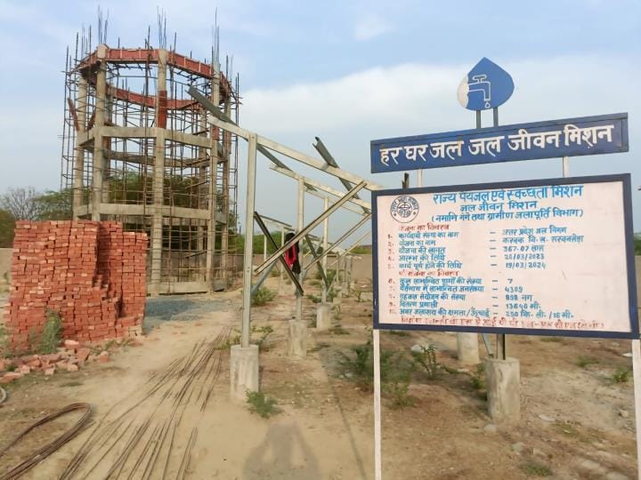The tank is being built since two years, four thousand people are troubled