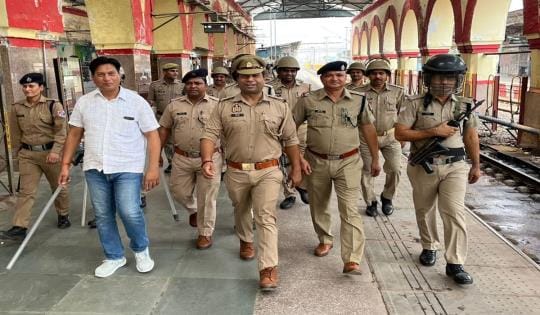 GRP, RPF conducted checking campaign at railway station