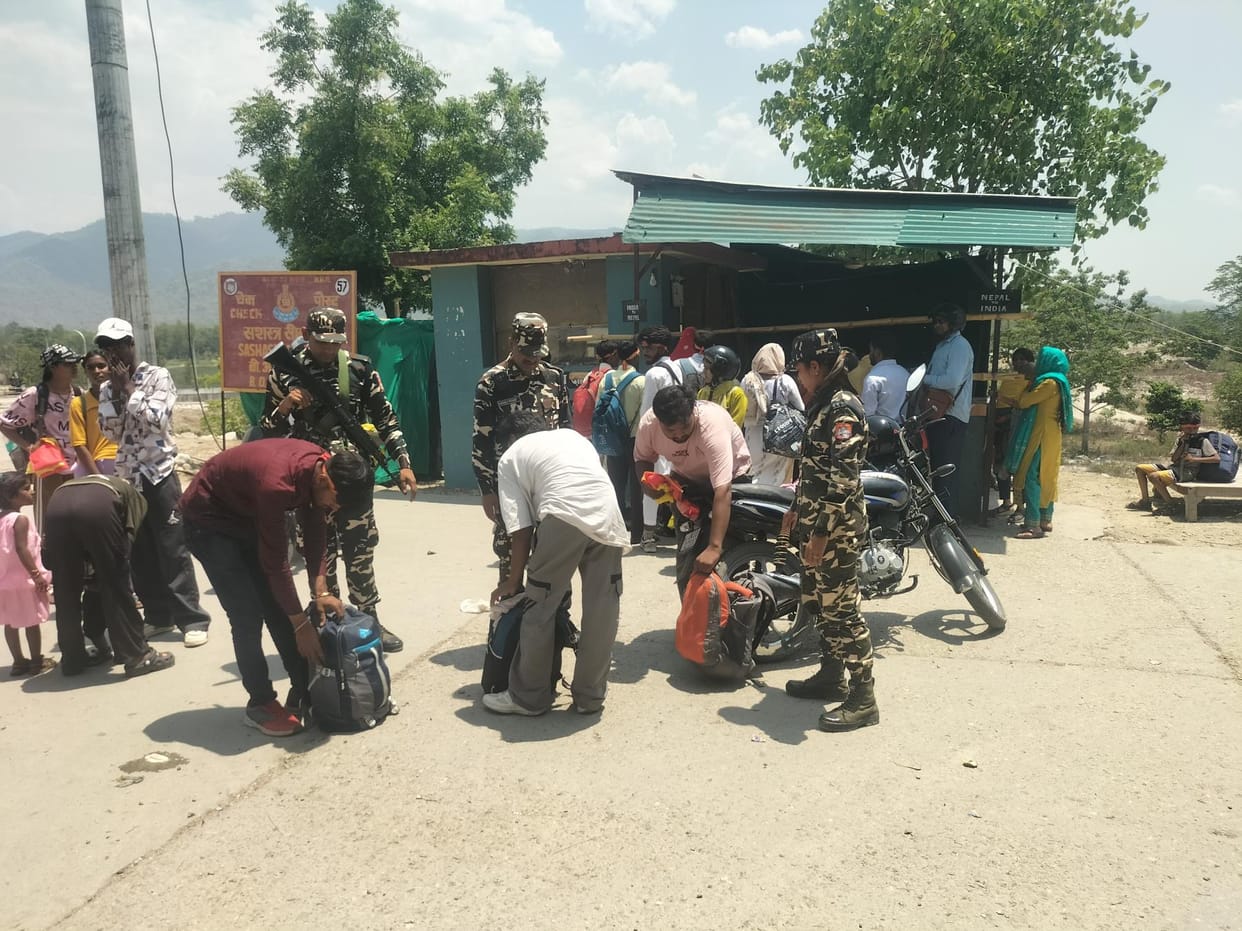 Alert remains on Nepal border, intensive checking continues