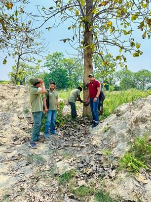 Leopard will be monitored through two cameras, villagers are in panic since one week