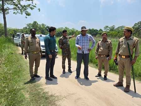Even on the sixth day, the lame tigress remained out of the grasp of the teams, Additional PCCF checked the reality