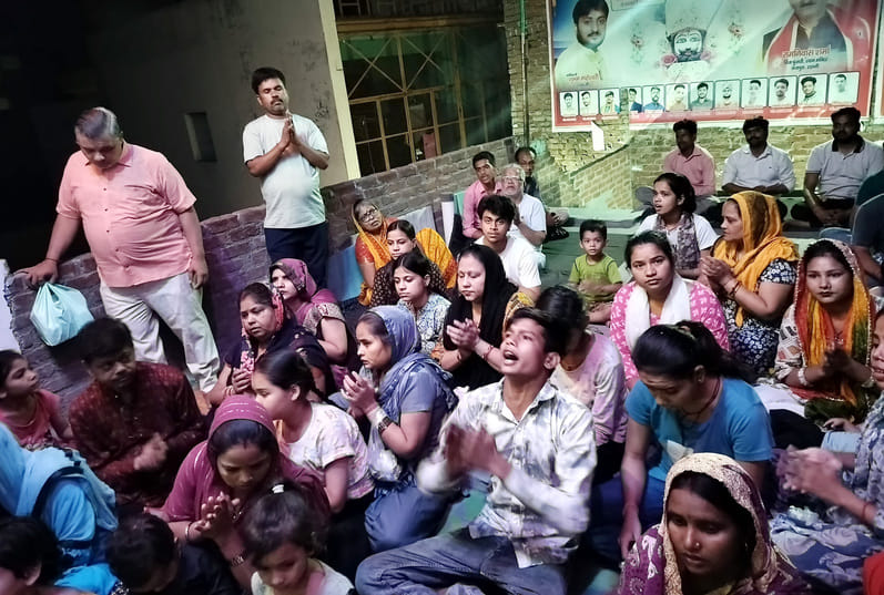Sankirtan of Khatu Shyam was held on Ekadashi