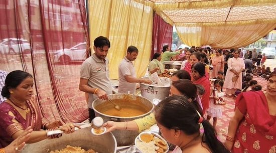 Nine Kundi Maha Yagya was completed with Purnahuti