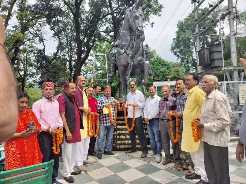 Maharana Pratap Jayanti celebrated with great enthusiasm, slogans of Indian Army Zindabad raised