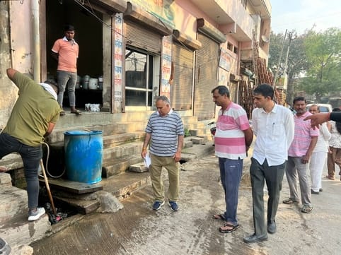 40 thousand fine for not starting cleaning of drains