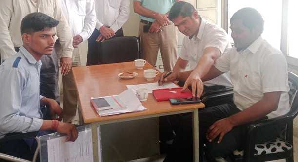298 students got selected in the job fair