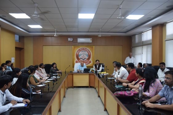 Health camp organized in IGU on Red Cross Day