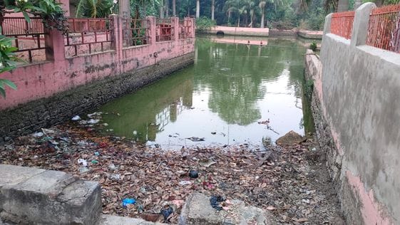 Johar-ponds reached the verge of drying up