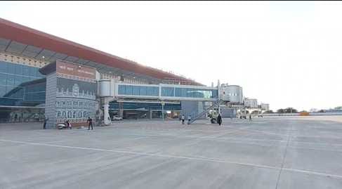 ग्वालियर एयरपोर्ट।