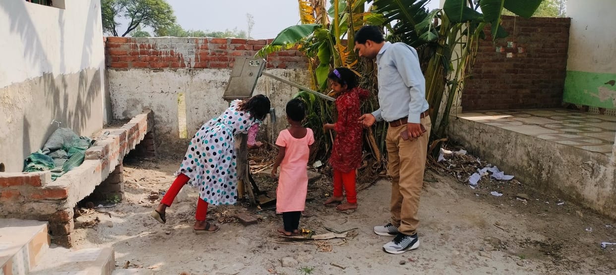 Children do not have access to clean water