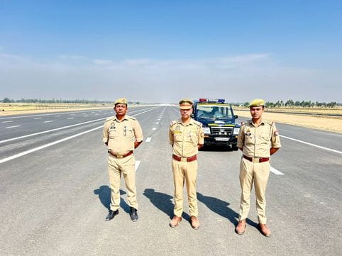 Security of Ganga Expressway's runway increased