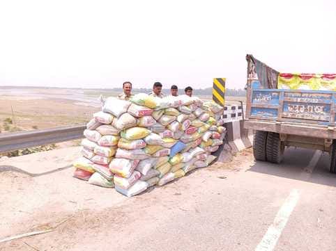 Six temporary fronts were set up in Sarsawa
