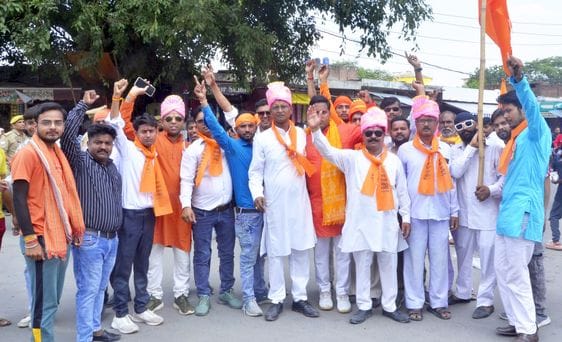 Took a pledge to carry forward the ideas of Maharana Pratap