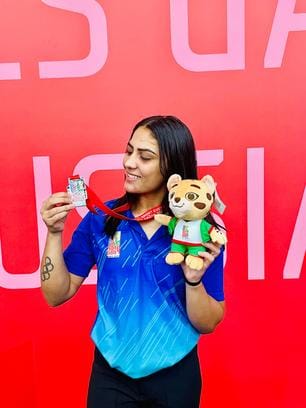 Jyoti reached world boxing champion from Roorkee holding her mother's hand