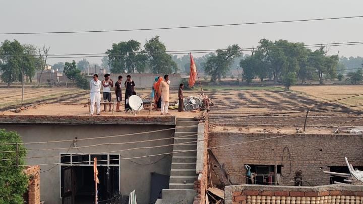A loud explosion took place at Sirsa Air Force Station in the morning, it was heard up to 20 kms