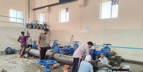 Now there will be no problem in water supply, Public Health Department has increased the capacity of motors three times