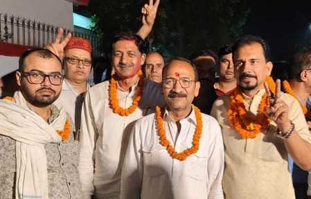 Bihar News : District Bar Association elections Result declared Ramakrishna became president muzaffarpur bihar