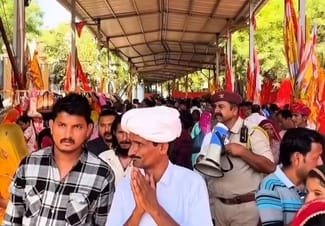 जसोलधाम में उमड़ा श्रद्धा का महासागर।