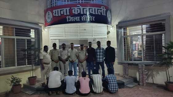 पुलिस ने चोरी की बड़ी वारदात का किया खुलासा।
