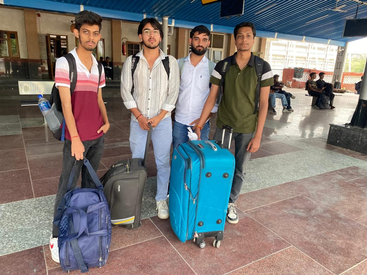 Many families including students are returning home, there is a fear of missile falling