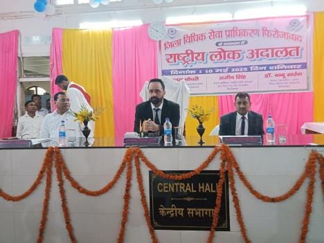 More than one lakh cases settled in National Lok Adalat