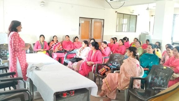 Pushpa Lata became the president of Asha Workers Union