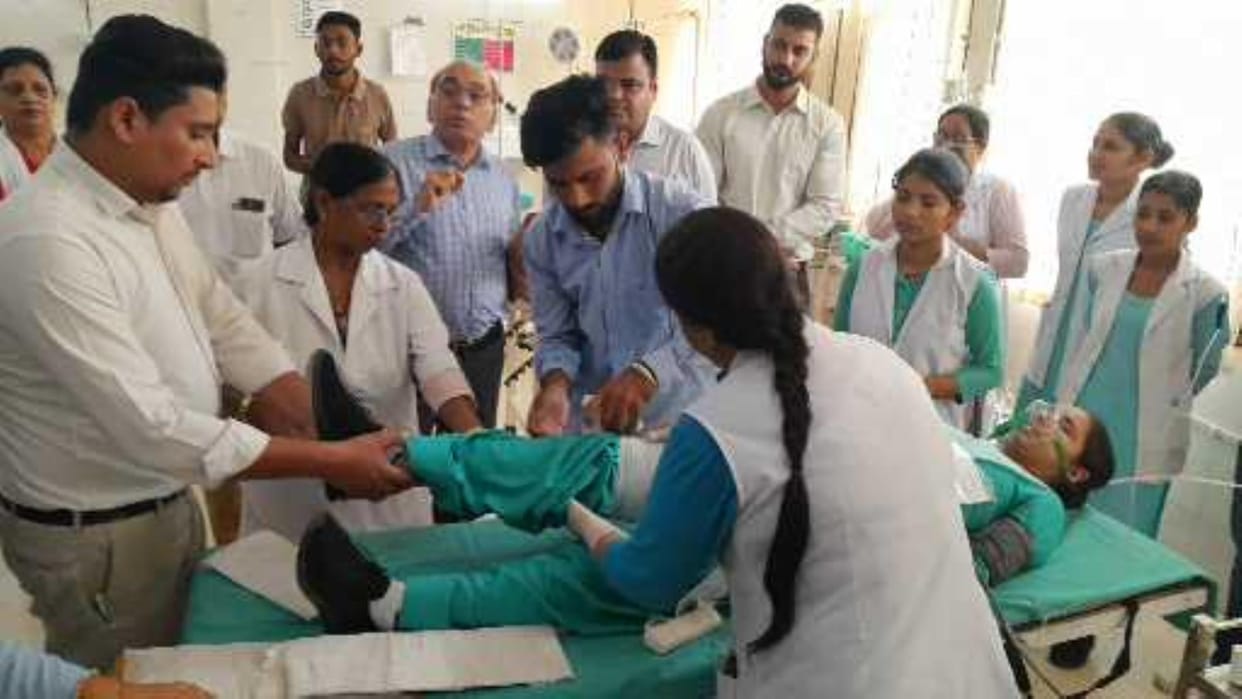 Mock drill: Health department tested preparations