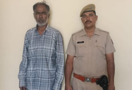 Ajmer News: A youth who spread false news on social media was arrested in Pushkar