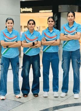 Four handball players selected in the team