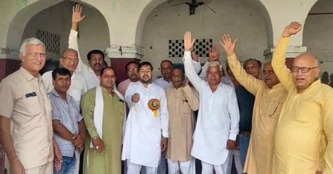 Purushottam Badala became the head of Ramrai Sunar Dharamshala Committee