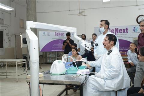 Doctors learned how to operate on temporal bone